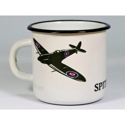 Smaltovaný hrnek - SPITFIRE