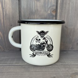 Plecháček - motorka a lebka