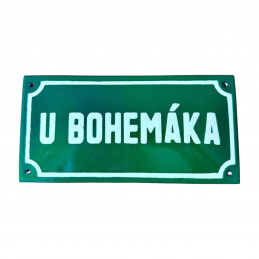 Cedule u Bohemáka